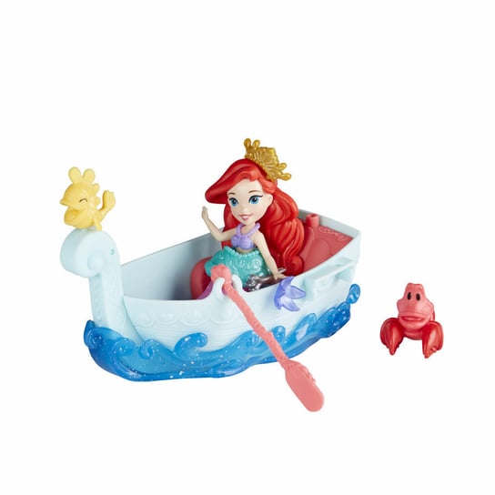 Księżniczki Disneya, lalka Arielka z łódką, E0246 Hasbro