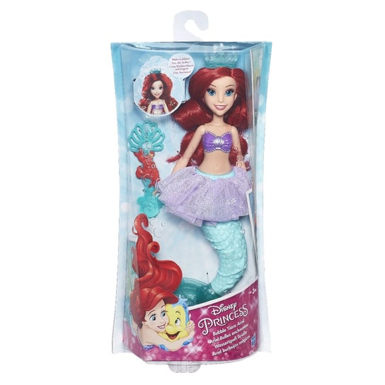 Księżniczki Disneya, lalka Bubble Tiara Ariel Hasbro