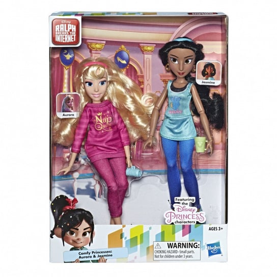 Księżniczki Disneya, lalka Jasmine i Aurora Hasbro