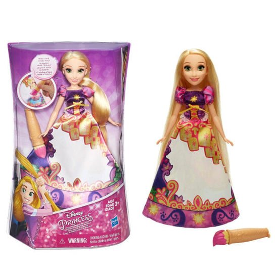 Księżniczki Disneya, lalka Roszpunka Magiczna Sukienka Hasbro