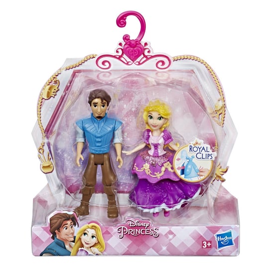 Księżniczki Disneya, mini laleczki Roszpunka i Eugene, E3051/E3081 Hasbro