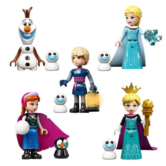 Księżniczki z Lodowego zamku - Anna, Elsa, Kristoff, Olaf, Królowa Elsa HABARRI
