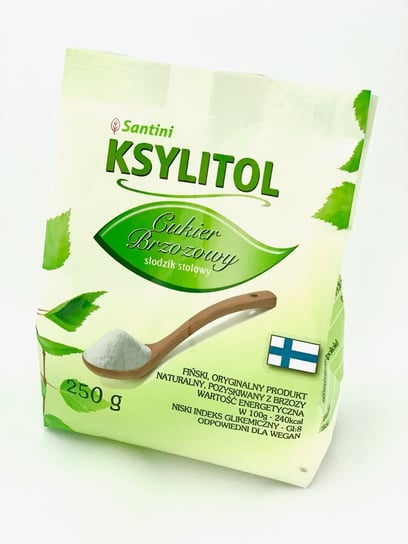KSYLITOL 250 g (TOREBKA) - SANTINI (FINLANDIA) Santini