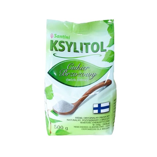 KSYLITOL 500 g (TOREBKA) - SANTINI (FINLANDIA) Santini