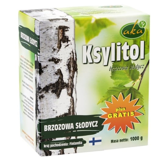 Ksylitol krystaliczny AKA zamiennik cukru 1 kg AKA