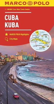 Kuba. Mapa 1:1000000 Marco Polo