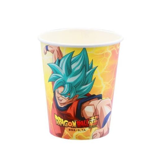 Kubeczki papierowe dragon ball manga licencja 250ml 8 szt. Chaks