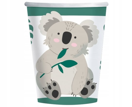 Kubeczki papierowe Koala 250 ml, 8 szt Inna marka