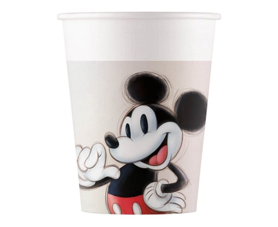 Kubeczki papierowe (WM) Disney 100 - Mickey & Minnie, 200ml, 8 szt. (SUP label) Inna marka