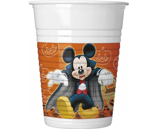 Kubeczki plastikowe Mickey Halloween, 200 ml, 8 szt. Procos