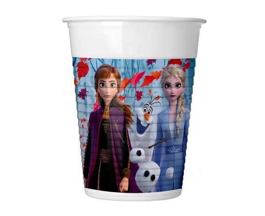 Kubeczki Plastikowe (Wm) Frozen 2 (Disney), 200Ml, 8 Szt. (Sup Label) Procos