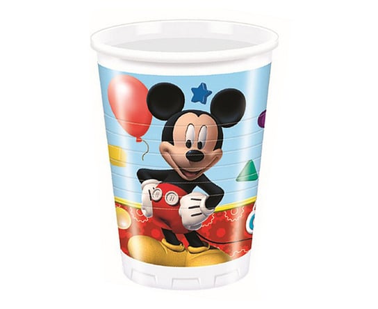 Kubeczki Plastikowe (Wm), Playful Mickey (Disney), 200Ml, 8 Szt. (Sup Label) Procos