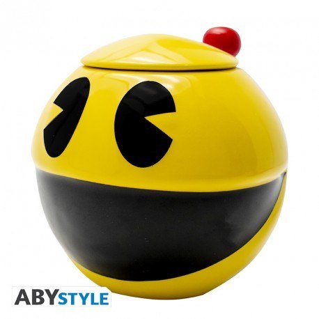 Kubek, 3D Pac-man - ABS, 450 ml, ikonka ikonka