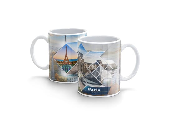 Kubek ceramiczny 300ml kolekcja miasta PARIS v1 armepol