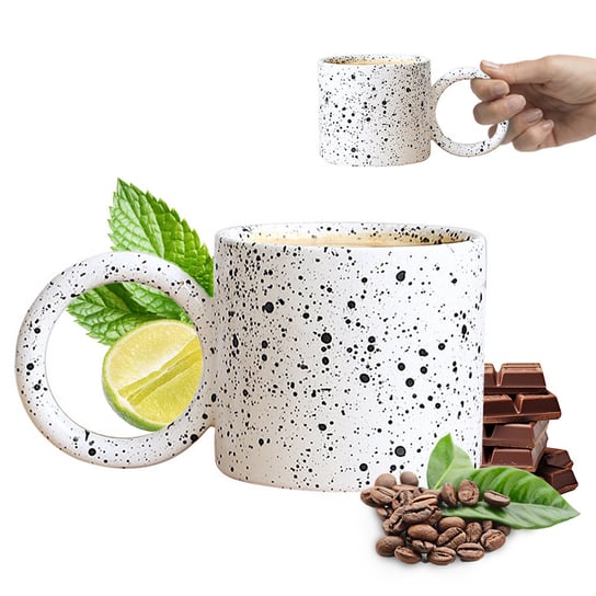 Kubek Ceramiczny 350 ml stylowy do kawy herbaty kuchni biura prezent Epsence