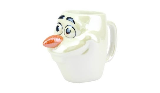 Kubek ceramiczny, 3D Disney, Frozen - Olaf, 400 ml, Gift World, biały Gift World