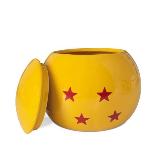 Kubek ceramiczny, 3D Dragon Ball (Smocza Kula), 500 ml, ABYSSE, żółty Dragon Ball