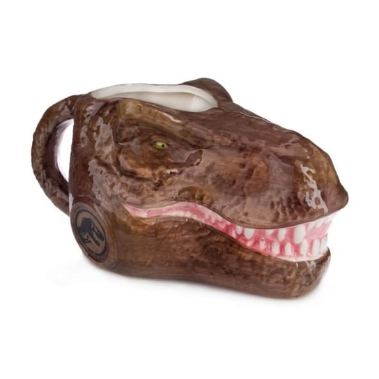 Kubek ceramiczny, 3D, Park Jurajski: Głowa Dinozaura, 400 ml Jurassic World