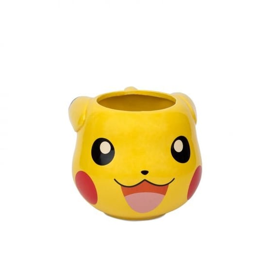 Kubek ceramiczny, 3D, Pokemon (Pikachu), 475 ml, żółty Pokemon