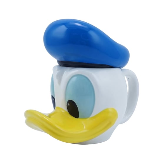 Kubek ceramiczny, 3D Z Pokrywką Disney - Kaczor Donald, 375 ml Inna marka