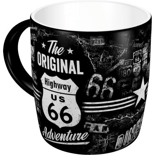 Kubek ceramiczny 43012 Highway 66 The Original Adve Nostalgic-Art Merchandising Nostalgic-Art Merchandising