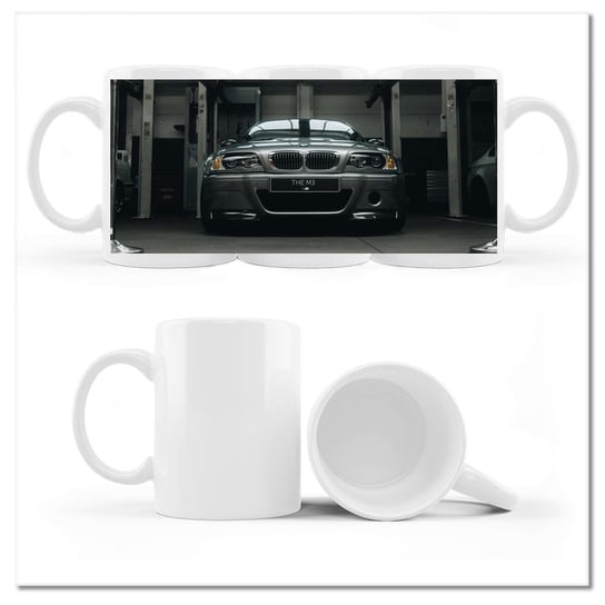 Kubek ceramiczny, BMW Pakiet The M3, 330 ml, ZeSmakiem, biały ZeSmakiem