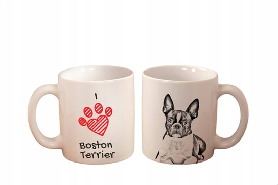 Kubek ceramiczny Boston Terrier 330 ml, Art-Dog Inna marka