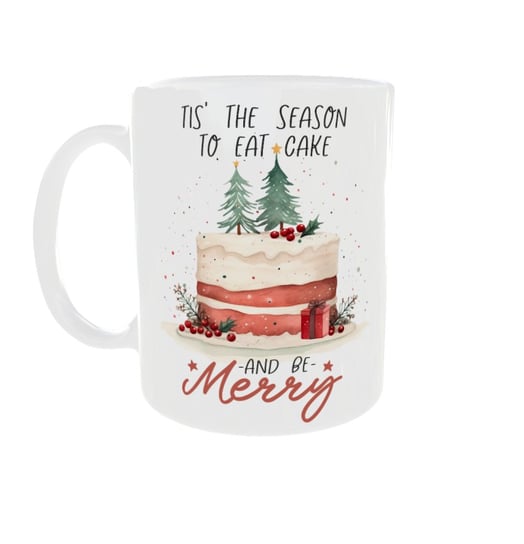 Kubek ceramiczny, Boże Narodzenie, Cozy Christmas Zima V10, 300 ml Inna marka