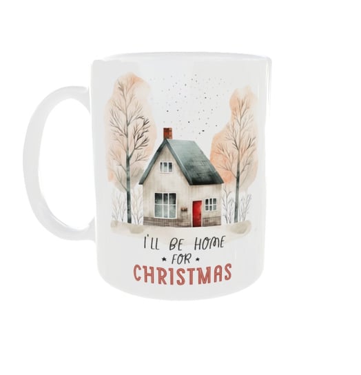 Kubek ceramiczny, Boże Narodzenie, Cozy Christmas Zima V3, 300 ml Inna marka