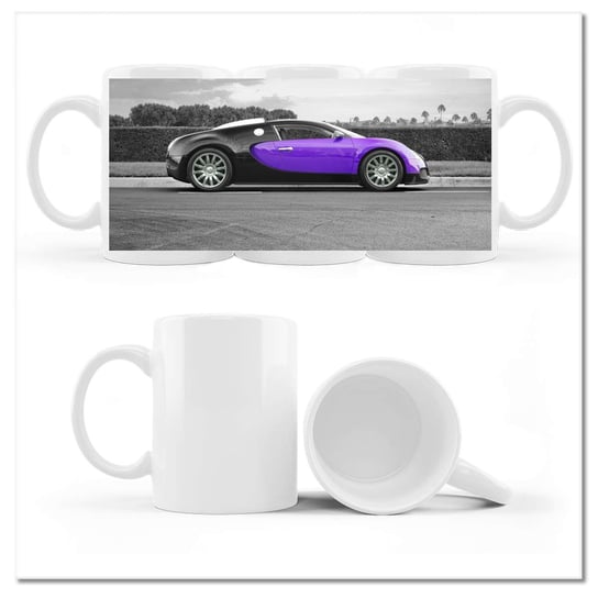 Kubek ceramiczny, Bugatti, 330 ml, ZeSmakiem, biały ZeSmakiem