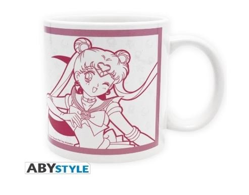 Kubek ceramiczny Czarodziejka z Księżyca "Sailor Moon & Luna" 320 ml, ABYstyle ABYstyle
