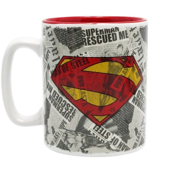 Kubek ceramiczny Dc Comics - Superman & Logo 460 Ml Inna marka