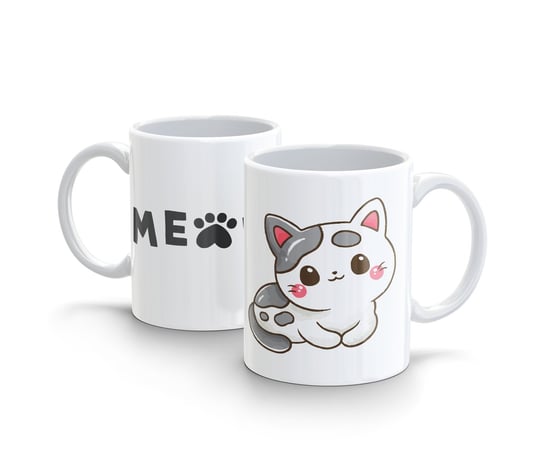 Kubek ceramiczny, dla Kociarzy Kot Love Cat v2, 300 ml Mrapol