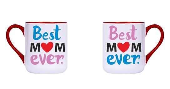 Kubek ceramiczny, Dla Mamy - Best Mom Ever (8), 300 ml, Rezon Rezon