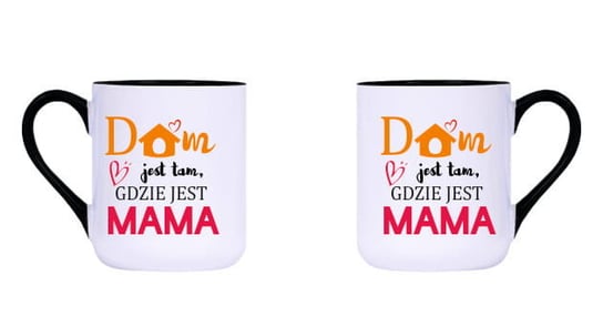 Kubek ceramiczny, Dla Mamy - Dom jest tam gdzie jest Mama (7), 300 ml, Rezon Rezon
