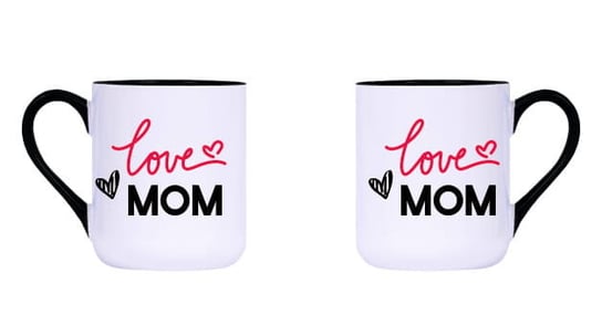 Kubek ceramiczny, Dla Mamy - Love MoM (3), 300 ml, Rezon Rezon