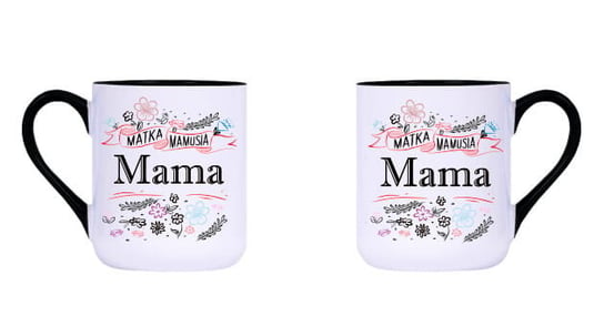 Kubek ceramiczny, dla Mamy - Mama Matka Mamusia (14), 300 ml, Rezon Rezon