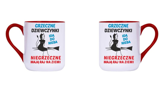 Kubek ceramiczny, Dla Niej - Raj Na Ziemi (6), 300 ml, Rezon Rezon