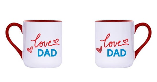 Kubek ceramiczny, Dla Taty - Love Dad (3), 300 ml, Rezon Rezon