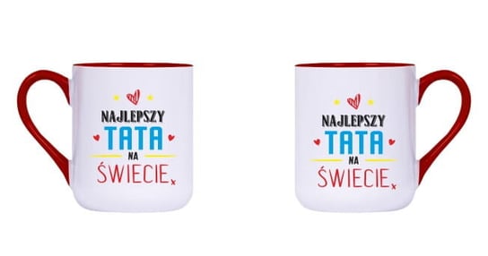 Kubek ceramiczny, Dla Taty - Najlepszy Tata na Świecie (2), 300 ml, Rezon Rezon