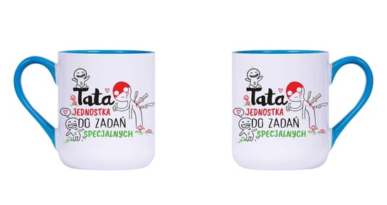 Kubek ceramiczny, Dla Taty - Tata Do Zadań Specjalnych (6), 300 ml, Rezon Rezon
