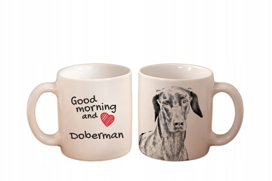 Kubek ceramiczny Dobermann 330 ml, Art-Dog Inna marka