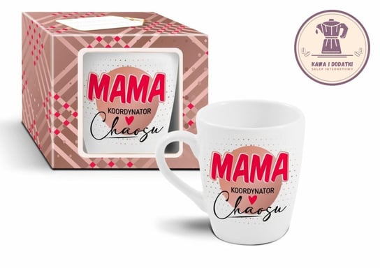 Kubek ceramiczny, Dzień Mamy, Mama Koordynator Chaosu, 300 ml, BGtech BGtech