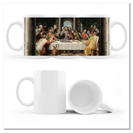 Kubek ceramiczny Foto Apostołowie z Jezusem 330 ml, ZeSmakiem ZeSmakiem
