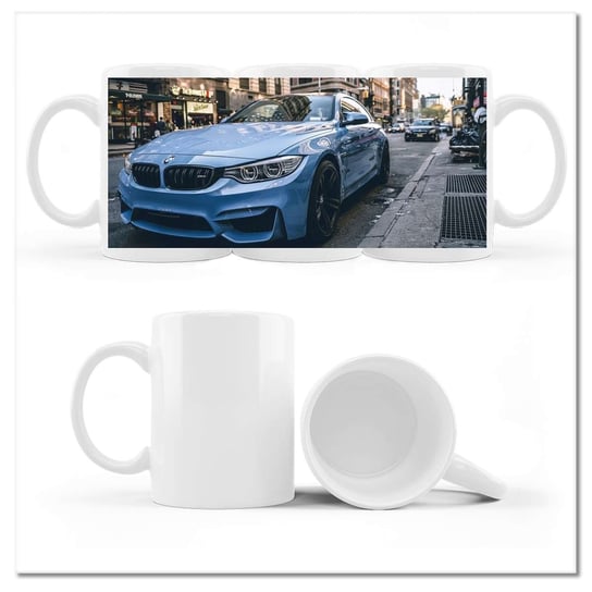 Kubek ceramiczny Foto BMW Samochody Auta Beemki 330 ml, ZeSmakiem ZeSmakiem