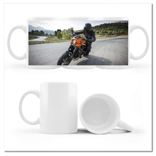 Kubek ceramiczny Foto Harley Davidson Motocykl 330 ml, ZeSmakiem ZeSmakiem