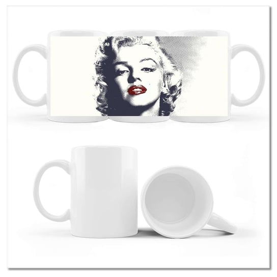Kubek ceramiczny Foto Marilyn Monroe 330 ml, ZeSmakiem ZeSmakiem