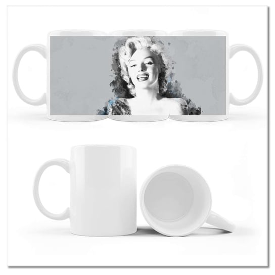 Kubek ceramiczny Foto Marilyn Monroe Aktorka 330 ml, ZeSmakiem ZeSmakiem