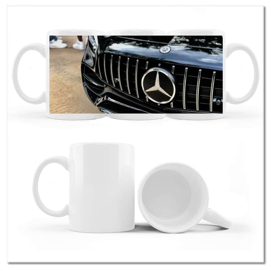 Kubek ceramiczny Foto Mercedes Samochód Auto 330 ml, ZeSmakiem ZeSmakiem