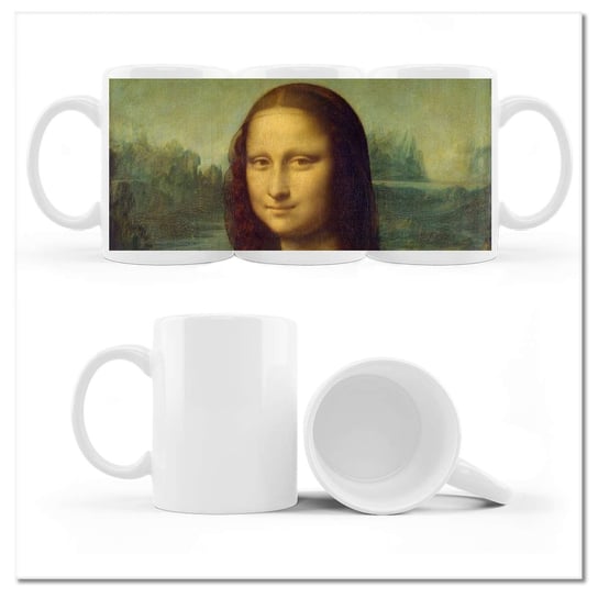 Kubek ceramiczny Foto Mona Lisa 330 ml, ZeSmakiem ZeSmakiem